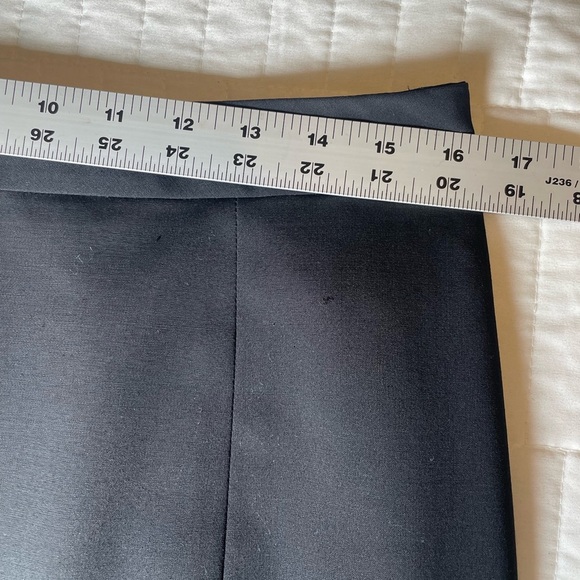 Lafayette 148 New York Black Midi Pencil Skirt - Picture 8 of 13